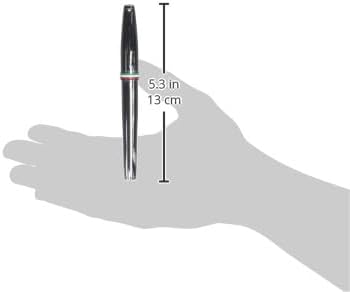 Monteverde USA Aldo Domani Italia Fountain Pen Mirror Chrome - Flex Nib - Luxury Writing Pen - Italian Design - JoWo Stainless Steel Nib - Smooth Ink Flow - Refillable - Gift Box Included