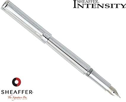 Sheaffer Intensity Fluted Chrome Fountain Pen (9238-0)