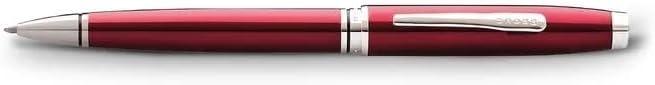 Cross Coventry Red Lacquer Ballpoint Pen - Refillable Pen for Smooth Writing - Professional, Elegant Accessory - Black Ink - Long-Lasting Use - Desk Essential - Gift-Ready