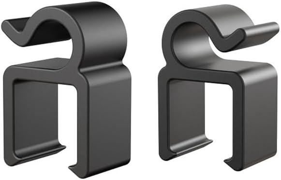 20 Pack Mic Cable Clips Microphone Cable Clip Mic Boompole Clips Wire Holder Organizer for Wired Microphone Arm Stand Vocal Dynamic Microphones Suspension Boom Scissor Mic Stand Desk Stand