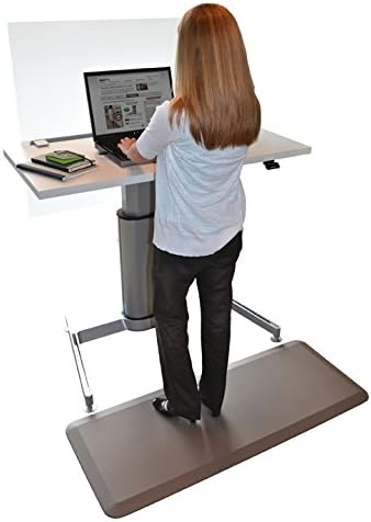 NewLife by GelPro Anti Fatigue Mat: Eco-Pro Foam Anti-Fatigue Comfort Mat - Standing Desk Pad - Professional Floor Mats for Commercial & Industrial Work - 24” x 36” Non Slip Ergonomic Mat - Black
