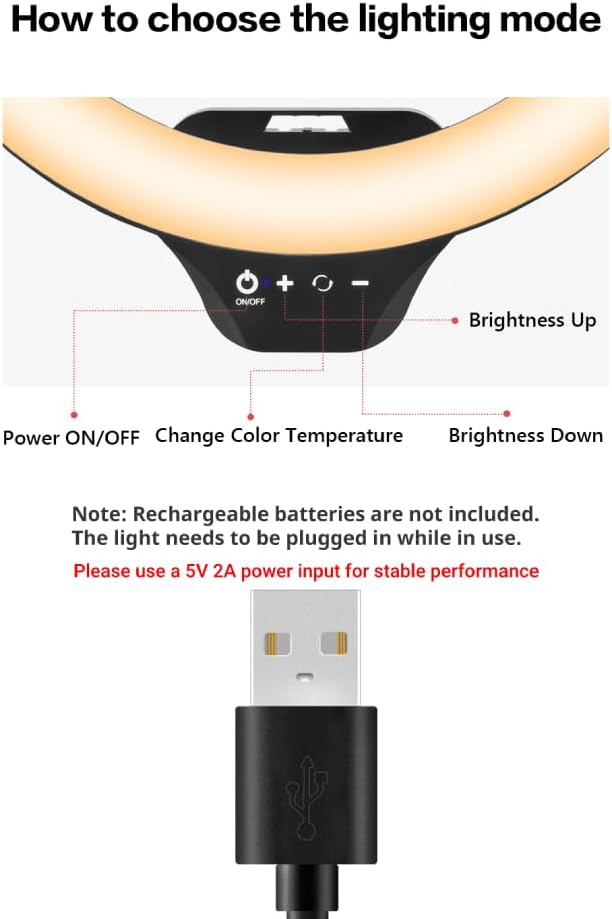 Sensyne 14" Ring Light with Tripod Stand, LED Circle Light with Phone Holder, for Photo Selfie, Video Recording, Zoom Meeting (Pack of 2)