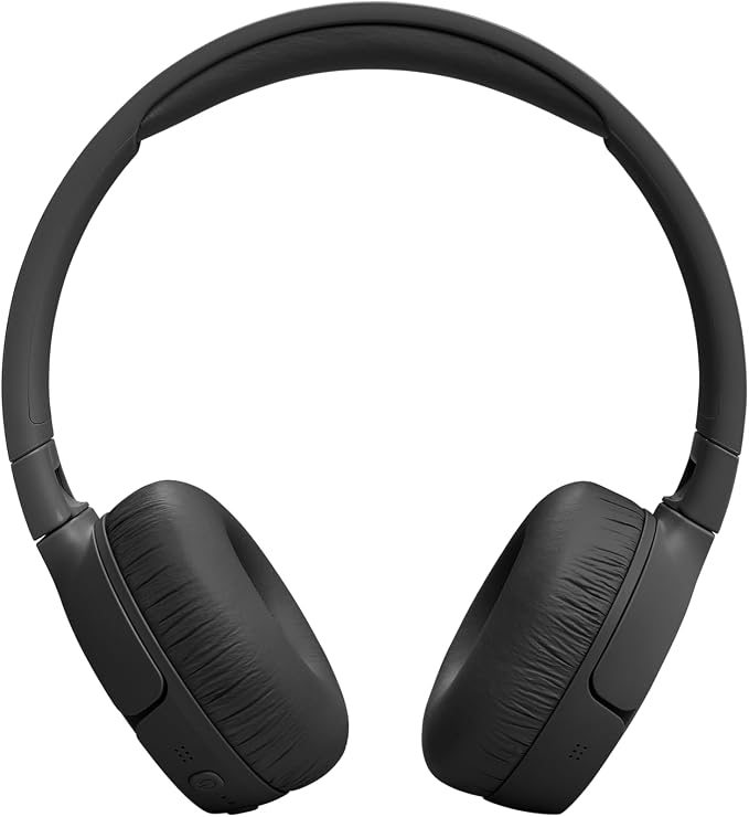 JBL Tune 670NC - Adaptive Noise Cancelling with Smart Ambient Wireless On-Ear Headphones, Up to 70H Battery Life with Speed Charge, Lightweight, Comfortable and Foldable Design (Black)