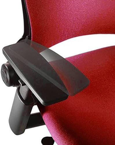 Steelcase Leap V2 Desk Chair in Buzz2 Sunrise Fabric - 4-Way Highly Adjustable Arms - Black Frame and Base - Soft Dual Wheel Hard Floor Casters