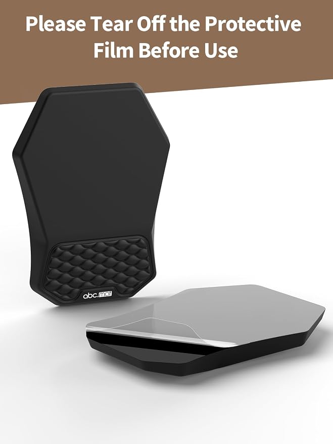 Ergonomic Mouse Pad and Keyboard Wrist Rest Support Set, Massage Design Mousepad for Carpal Tunnel Pain Relief, Memory Foam, Non-Slip PU Base for Computer Desk, Green