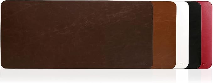 Londo Leather Extended Mouse Pad – Large Desk Mat for Office & Gaming, Smooth Writing Surface, Non-Slip Base, Durable & Stylish Workspace Accessory
