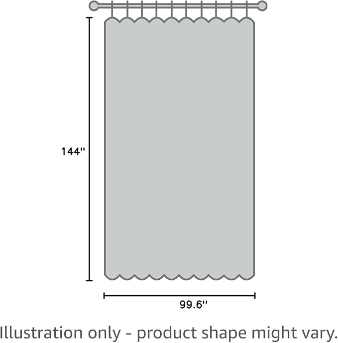 NICETOWN Room Divider Heavy Curtain Screen Partitions, Basement Hospital Medical Clinic Spa Lab Cubicle Divider Privacy Screen, Patio Door Curtain (Peacock Blue, 1 Panel, 8.3ft Wide x 12ft Long)