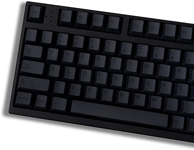 mintcaps PBT Gray Keycaps Set 144 Keys Cherry Profile DYE-Sub Custom ISO ANSI Keycaps for 61 64 87 104 108 Cherry MX Switches Mechanical Keyboards