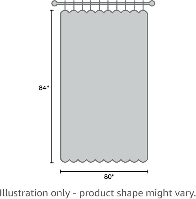 NICETOWN Patio Door Curtain for Sliding Glass Door, Thermal Insulated Blackout Curtain Drape for Living Room/Kitchen/Bedroom (Stone Blue, 1 Panel, 80 x 84 inch)