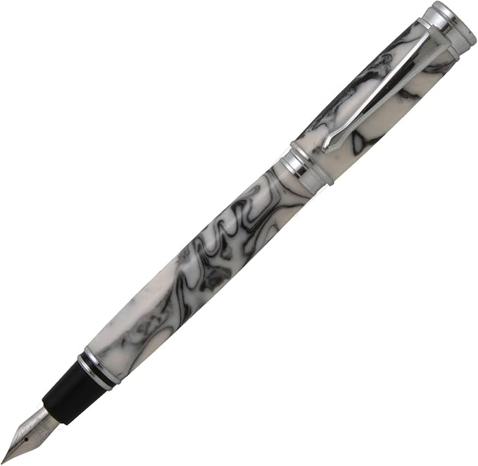 Penn State Industries PKEXECFCH Executive Fountain Magnetic Cap Pen Kit Woodturning Project (Chrome)