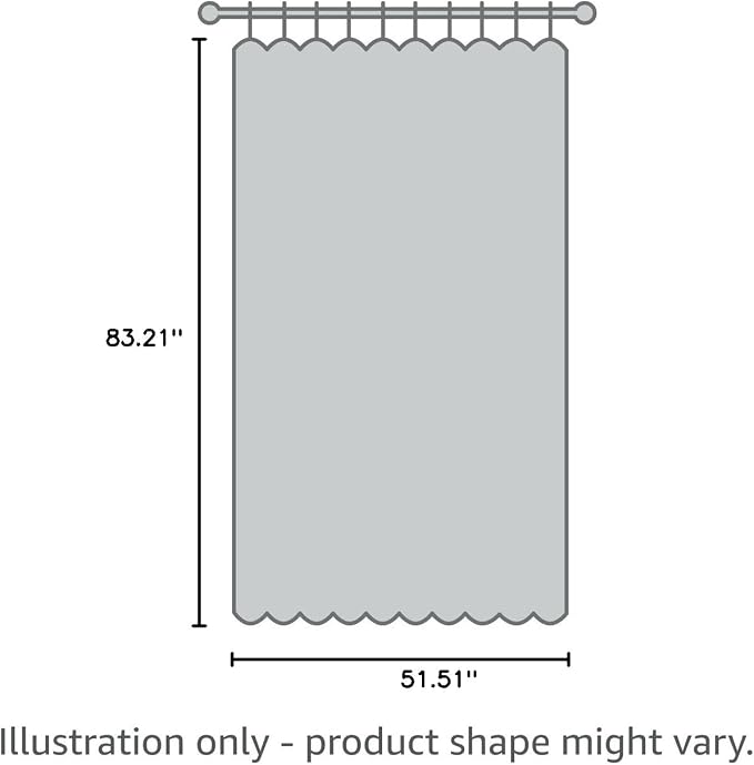 DriftAway Blackout Soundproof Thermal Insulated Linen Textured Curtains with Quilted Thermal Lining for Cold and Heat Blocking Noise Reducing Daytime Sleep 1 PC 52 Inches by 84 Inches Beige