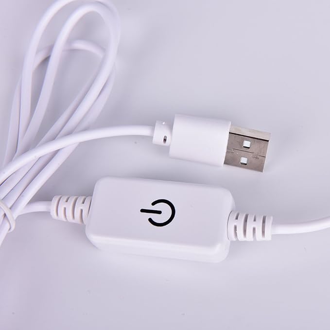 LED Chip Bulb DC5V 1.5m USB Line Dimming Controller for Camper Light Bulb, Home Reading Led Lamp Kit