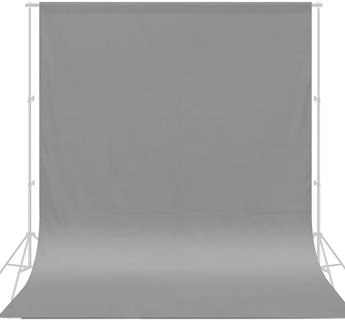 CPLIRIS 10x12ft Gray Backdrop Photography Grey Photo Shooting Background with Matt Surface for Protrait Photoshoot
