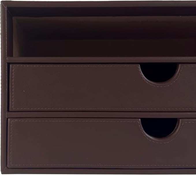 UnionBasic Document Organizer, 3-Drawer File Cabinet Document Storage Box, Office Desktop Filing Organizer, Port Royale | Document Storage Box, Office Desktop Filing Organizer