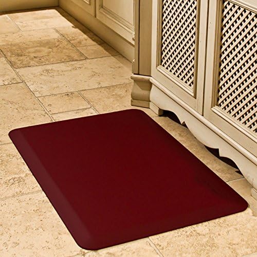 WellnessMats Original Anti-Fatigue 72 Inch by 36 Inch Kitchen Mat, Black