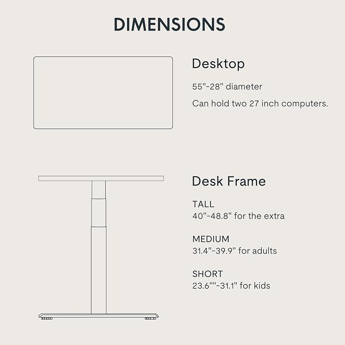 FLEXISPOT E6 Pro 55" x 28" Dual Motor Electric Standing Desk, Organic Modern Oval Leg Design, 3-Stage Height Adjustable Sit Stand Desk with Heavy Duty 330lbs, Maple Desktop, White Frame