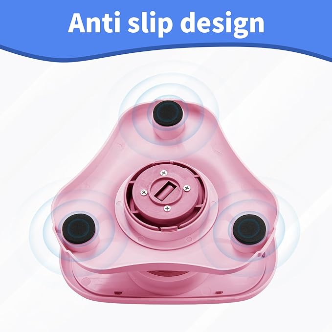 Foot Rest Under Desk ,Ergonomic Foot Stool Under Office Desk - Rocking for Fidgeters,Effectively Relaxes The Leg Muscles,Detachable and Easy to Assemble,2 Pieces Pink