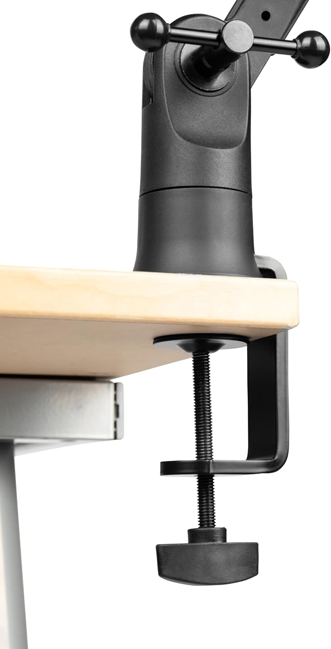 Gator Frameworks Slim Profile Desk-Mounted Mic Stand Boom Arm for Broadcasts, Podcasts, Content Creation, Live Streaming, & Similar Applications (GFWMICBCBM0500)