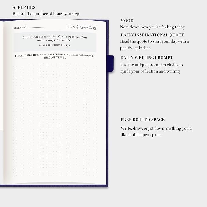 Self-Mastery Journal for Men & Women - Gratitude Journal for Daily Reflection, Mindfulness, and Self-Care - Guided Manifestation Journals - Inspirational Goal Journals with Pen Holder