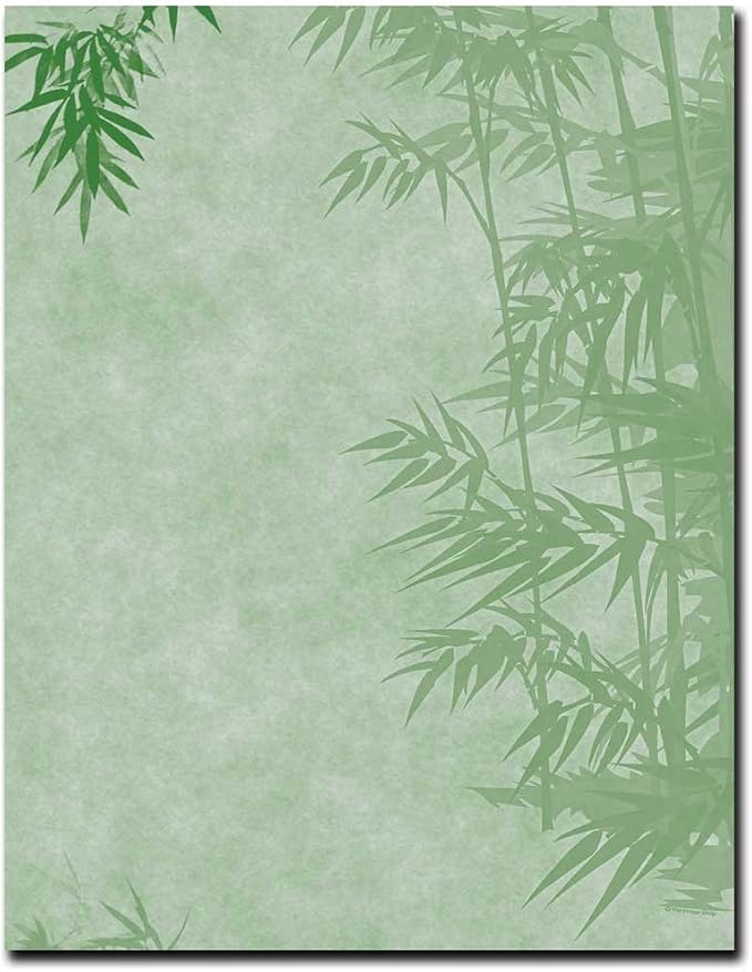 Simple Bamboo Letterhead Laser & Inkjet Printer Paper, 100 pack