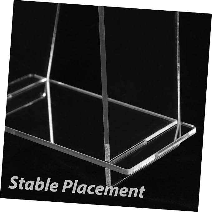 PRETYZOOM Flip Calendar Stand Desk Calendar Holder Rack Supply for Home Office Decor