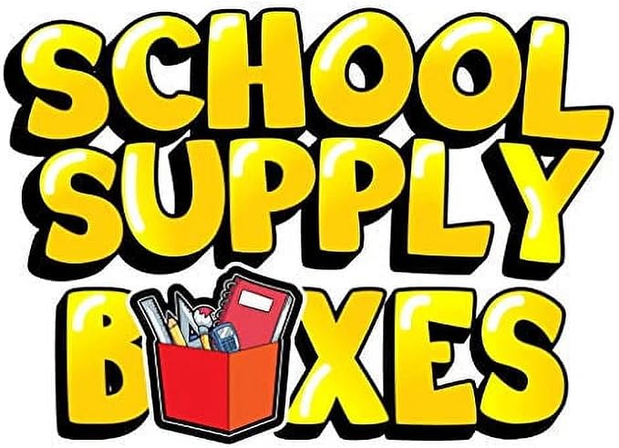 School Supply Boxes | 17" Clear Backpack Bundle for Middle School | Back to School Bookbag with Supplies | Pencil Pouch, Notebooks, Filler Paper, Folders, Mechanical Pencils & More