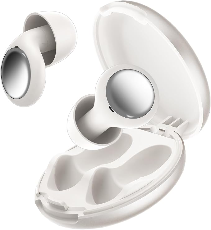 Ear Plugs for Sleep, Work, Study, Focus, White