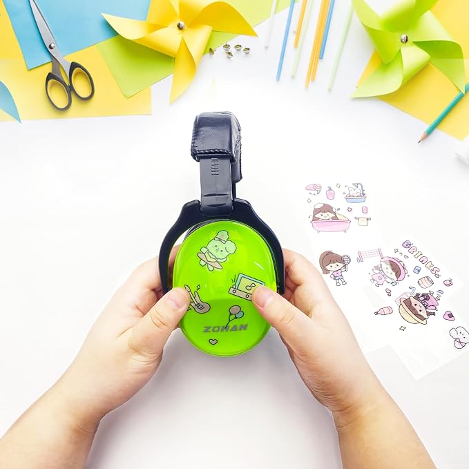 ZOHAN Kids Ear Protection 3 Pack, 25dB NRR Noise Cancelling Headphones for Kids, with Pillowy Pads, for Monster Truck, School, Autism, Sensory, Fireworks, Concerts, Events (Green*3)