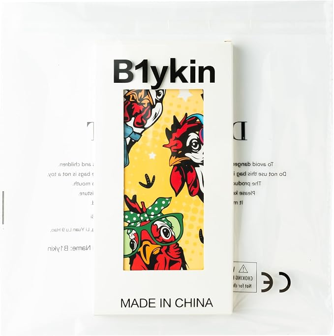 B1ykin Cute Sticky Notes Set - Chicken Scratch Self-Stick Notes Pad, 550 Sheets Writing Memo Pages Sticky Notepad for Teacher Appreciation Gifts, School Office Party Favors Supplies (Funny Chicken)