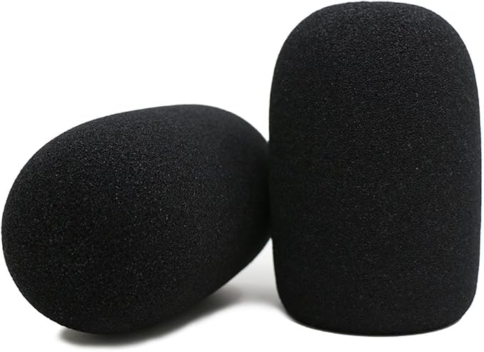 Audio-Technica AT2020 Pop Filter - 2 Windscreens for AT2020 & AT-2035 Microphones (Black)