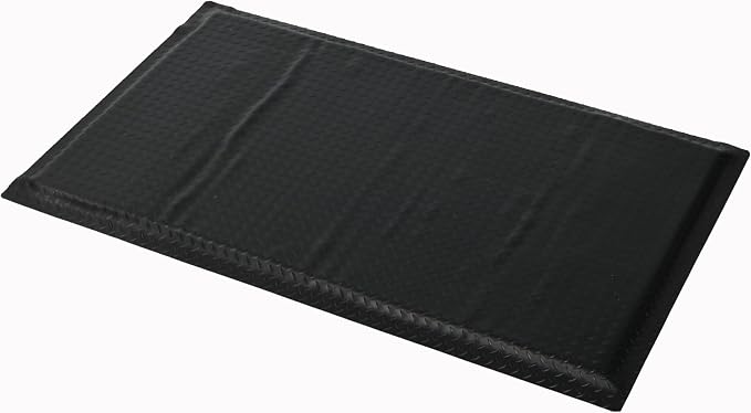 Nisorpa Anti Fatigue Mats Industrial 3' x 6' Ergonomic Standing Mat 15/16" Extra Thick Shop Floor Mat Kitchen Mats Heavy Duty Commercial Diamond Plate Support for Leg & Back Pain, Black