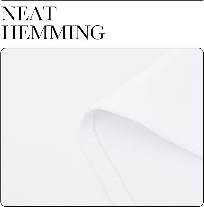 NICETOWN Room Darkening Window Treatment Curtain, Pure White, Single Panel, 34 by 72, Energy Smart Thermal Insulated Block Out Sunlight Shade & Blind for Bedroom with Grommet Ring Top