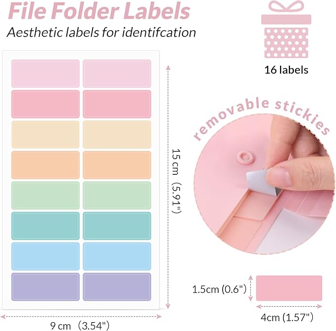 SKYDUE Expanding File Folder, Accordion File Organizer with 8 Pockets, Expandable Document Paper Receipt Holder for School Office Hospital, Letter/A4 Size Pink