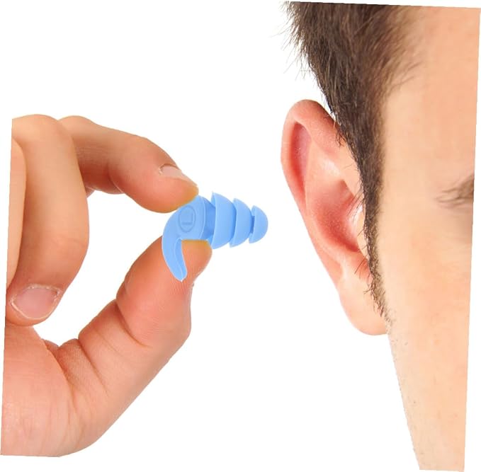 Silicone Noise Reduction Waterproof Studying Concerts 2 Pairs Sound Insulation