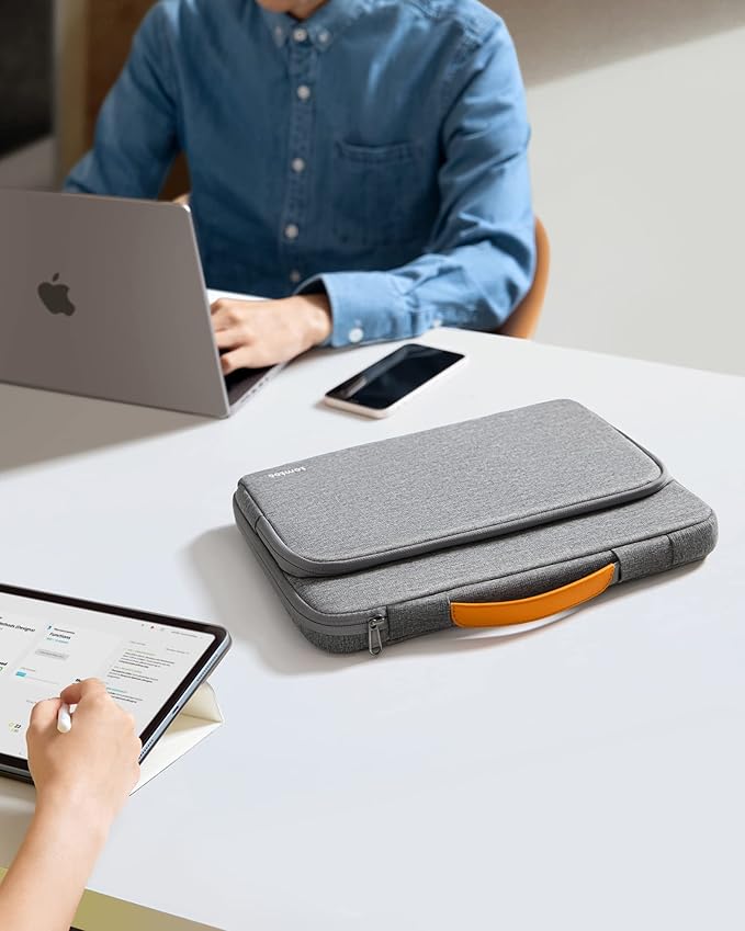 tomtoc 360 Protective Laptop Case for 15-inch New MacBook Air M5 (2026), M4/A3241 M3/A3114 M2/A2941, 15 Inch Microsoft Surface Laptop 7/6, Dell XPS 15 Plus, 15-in MacBook Pro, Acer HP Chromebook 14