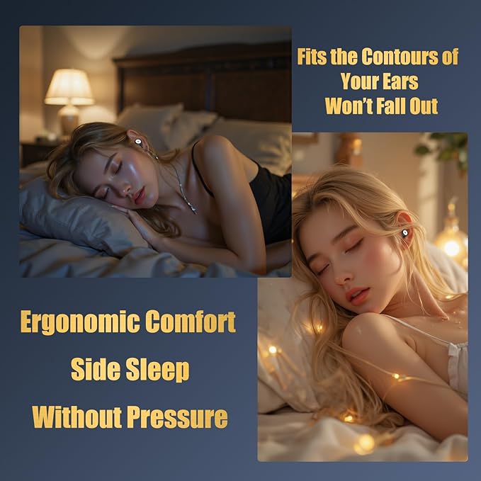 Ear Plugs for Sleeping Noise Cancelling, Dual-Core Filter, Reusable Hearing Protection – Up to 48dB Noise Reduction, Flexible Silicone – Ideal for Sleep, Focus, (Black+White, One Size)