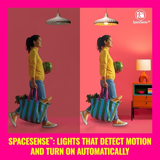 WiZ Smart Plug, Sunset to Sunrise Automation, Motion Detection, Control with Voice or App, Indoor Smart Plug Compatible with Alexa, Google Home and HomeKit, 1 Pack