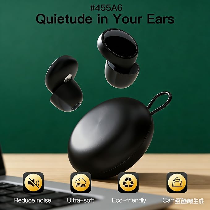 Ultra Comfort Silicone Ear Plugs for Meditation, Travel and Quiet Moments, Lightweight Reusable Hearing Protection for Everyday Comfort and Personal Peaceful Space