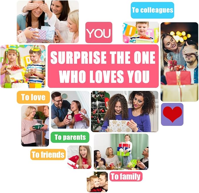 Cable Management Box Organizer, Pack of 2 Wire Concealer to Cover Hide Surge Protector & Power Strip on Desk Floor, with 5 Cord Fastening Tapes for Office, Home, Kitchen (Luxury Black)