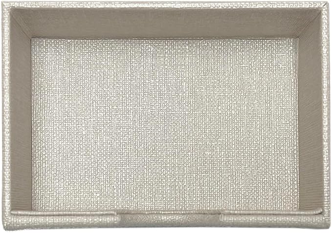 UnionBasic Desk Organizer - Multifunctional Leather Desktop Pen Holder Storage Box - Business Card/Pen/Pencil/Mobile Phone/Stationery Holder, Beige