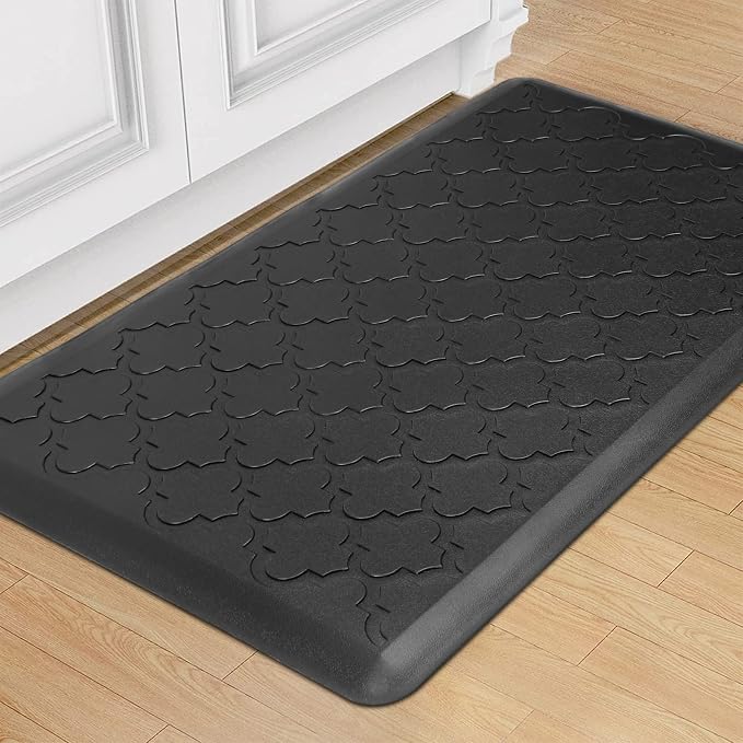 HEBE Anti Fatigue Kitchen Mats for Floor 17.3"x28", Cushioned Standing Mat