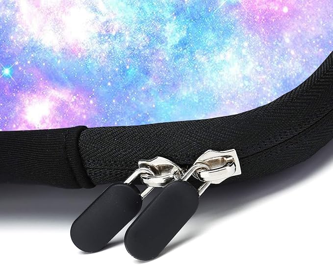 15.6" Laptop Sleeve 14" 15" 15.4" Chromebook Case Ultrabook Case Notebook Sleeves PC Messenger Bag (Pink galaxys)