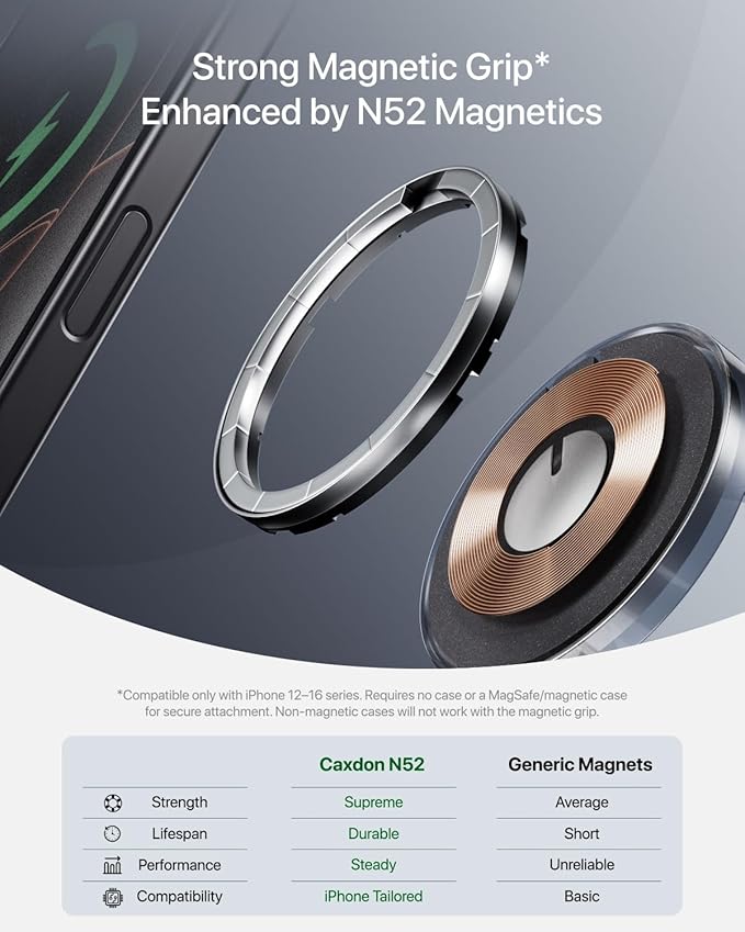 3 in 1 Wireless Charging Station with Qi2 Magnetic Charger for iPhone 16 Pro/16/16 Pro Max/15 Pro/15/15 Pro Max, for Apple Watch 9/Ultra 2/SE/8/7/6/5/4/3/2, for AirPods Pro/Pro 2/3 (Black)