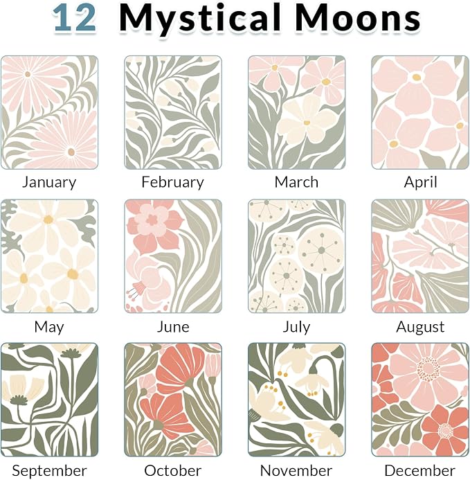 Small Desk Calendar 2026-2027, Flower Mini Desk Calendar (From January 2026 to December 2027) Flip Desktop Standing Calendar, Monthly Planner Cute Calendar, School Home Office Supplies