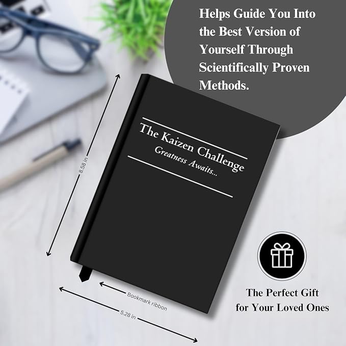 Self Improvement Journal for Men & Women - Daily Planner and Habit Tracker for Productivity, Discipline, and Mental Health - 20 Week Life Planner Journal