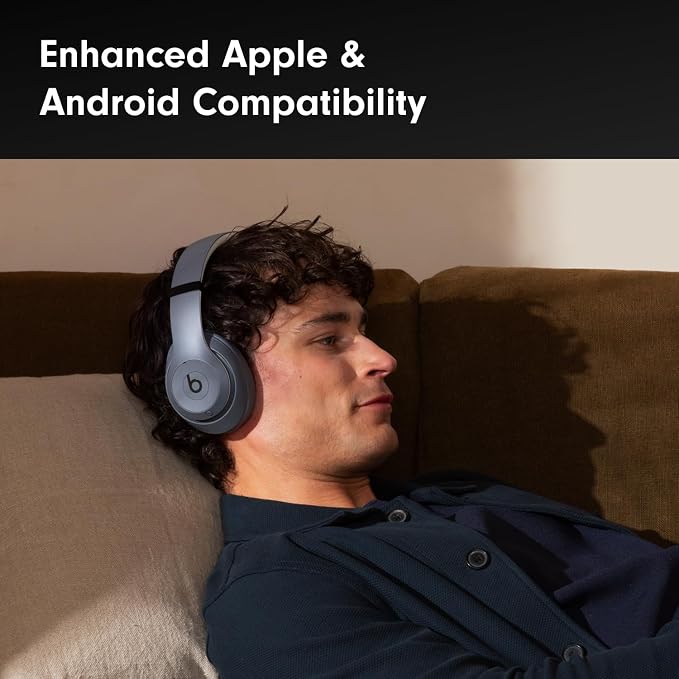 Beats Studio Pro Bluetooth Noise Cancelling Headphones with Apple 20W USB-C Power Adapter - Sand Gray