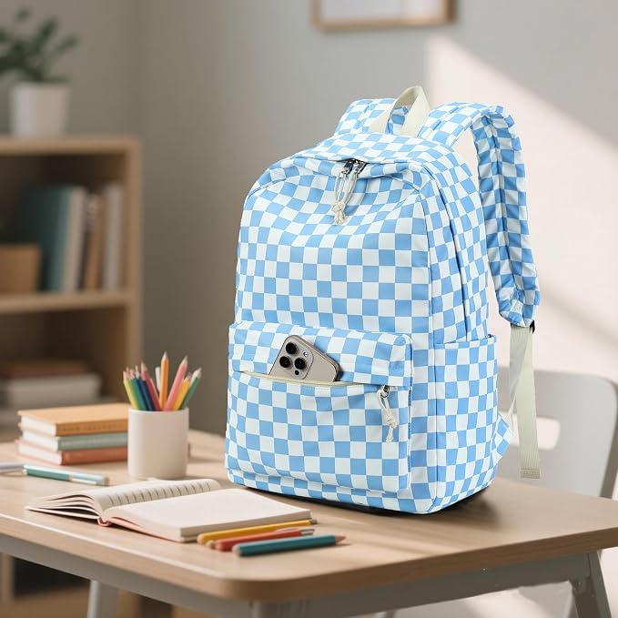 LEDAOU Backpack for Girls School Bag Kids Bookbag Teen Backpack Set Daypack with Lunch Bag and Pencil Case | Kids
