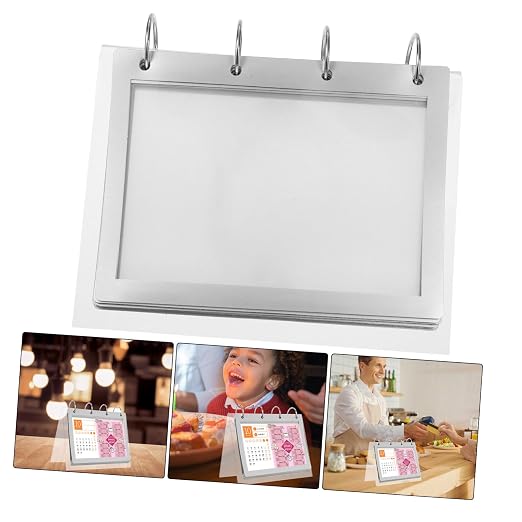 Acrylic V Shaped Flip Display Stand Transparent Tabletop Sign Holder for Menus Posters Calendars User Friendly Design for Restaurants Events