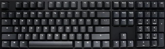 Ducky Origin Black Double Shot PBT Mechanical Keyboard (Cherry MX Black)