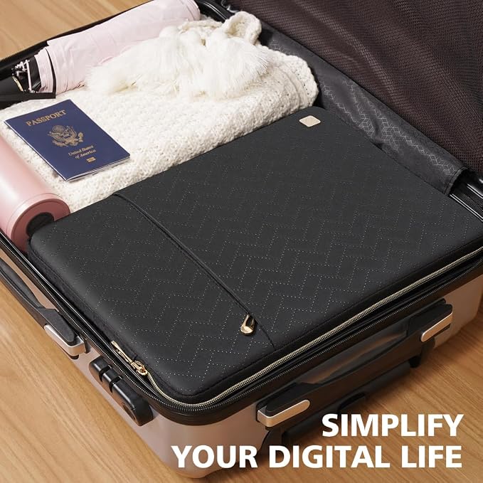 NIDOO Laptop Sleeve 17 inch Computer Protective Carrying Case Portable Cover for 17.3 inch Lenovo Legion 5 / IdeaPad 3 Gen 7 / Dell G7 17 / XPS 17 / HP Laptop 17-cp1773ng / Asus ZenBook Pro 17